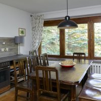 Ferienwohnung Esszimmer Tisch